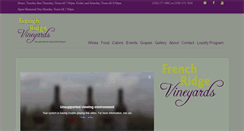 Desktop Screenshot of frenchridgevineyards.com